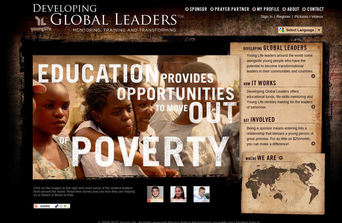 Young Life Global Leaders Screenshot