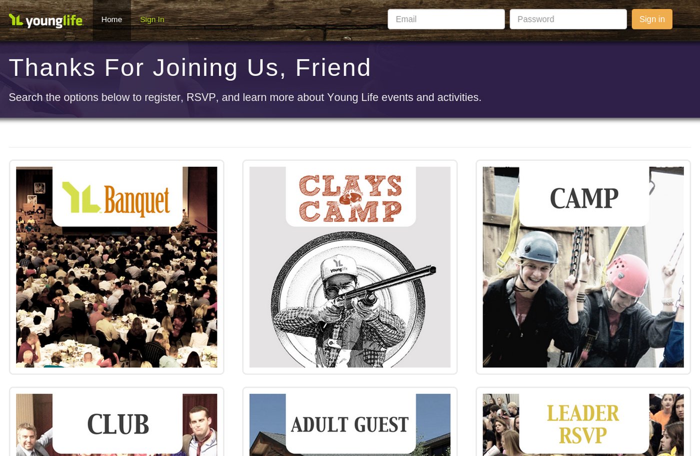 Young Life Wichita Screenshot